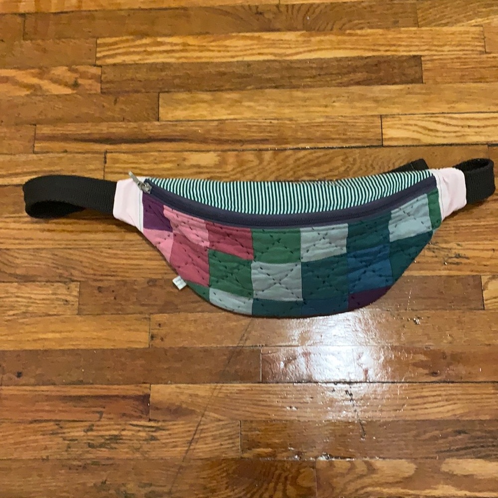 Recycled quilt Fanny pack